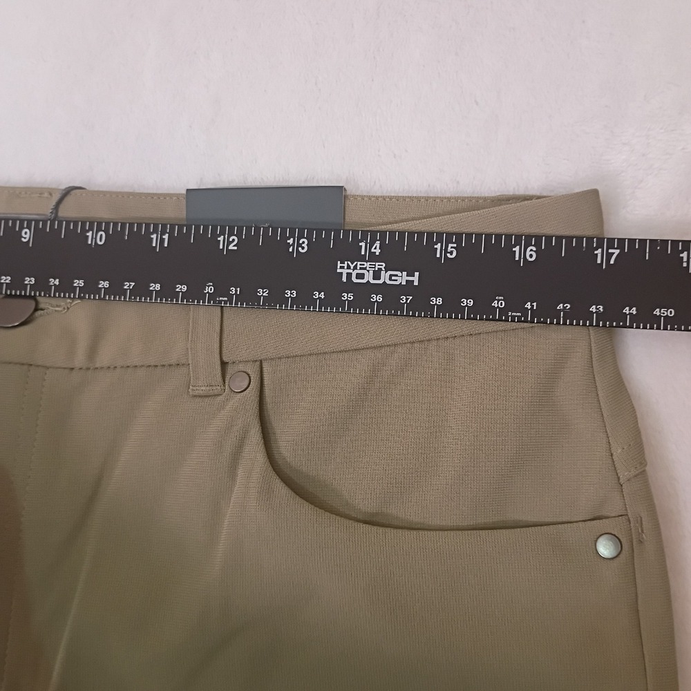 VRST Limitless 5 Pocket Slim Fit Pants Mens 34x32 Earl Grey Stretch Wicking NEW - Picture 9 of 16
